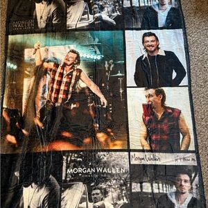 Morgan Wallen Collage Blanket